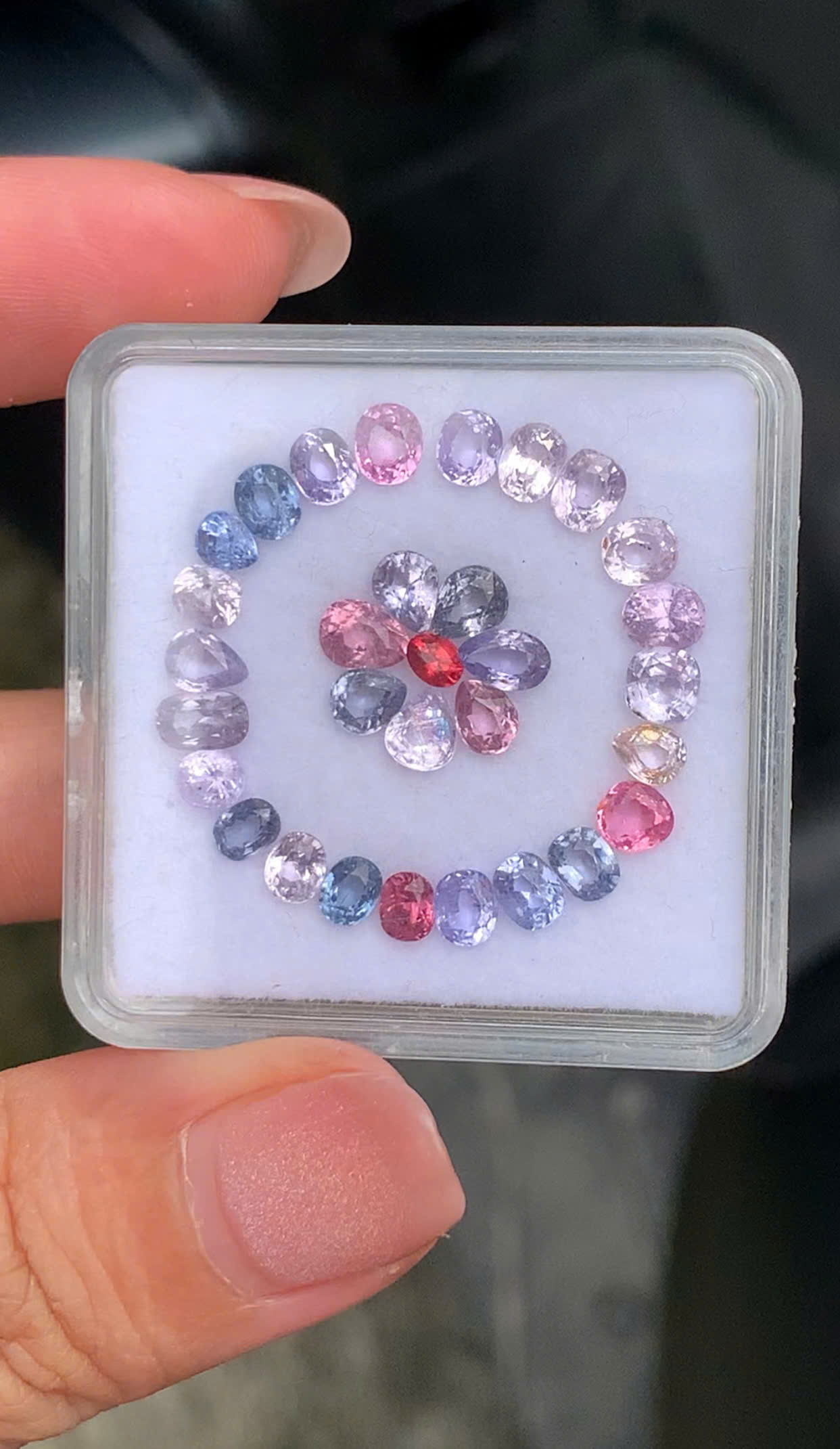 Multi-Colored Spinel Gemstones