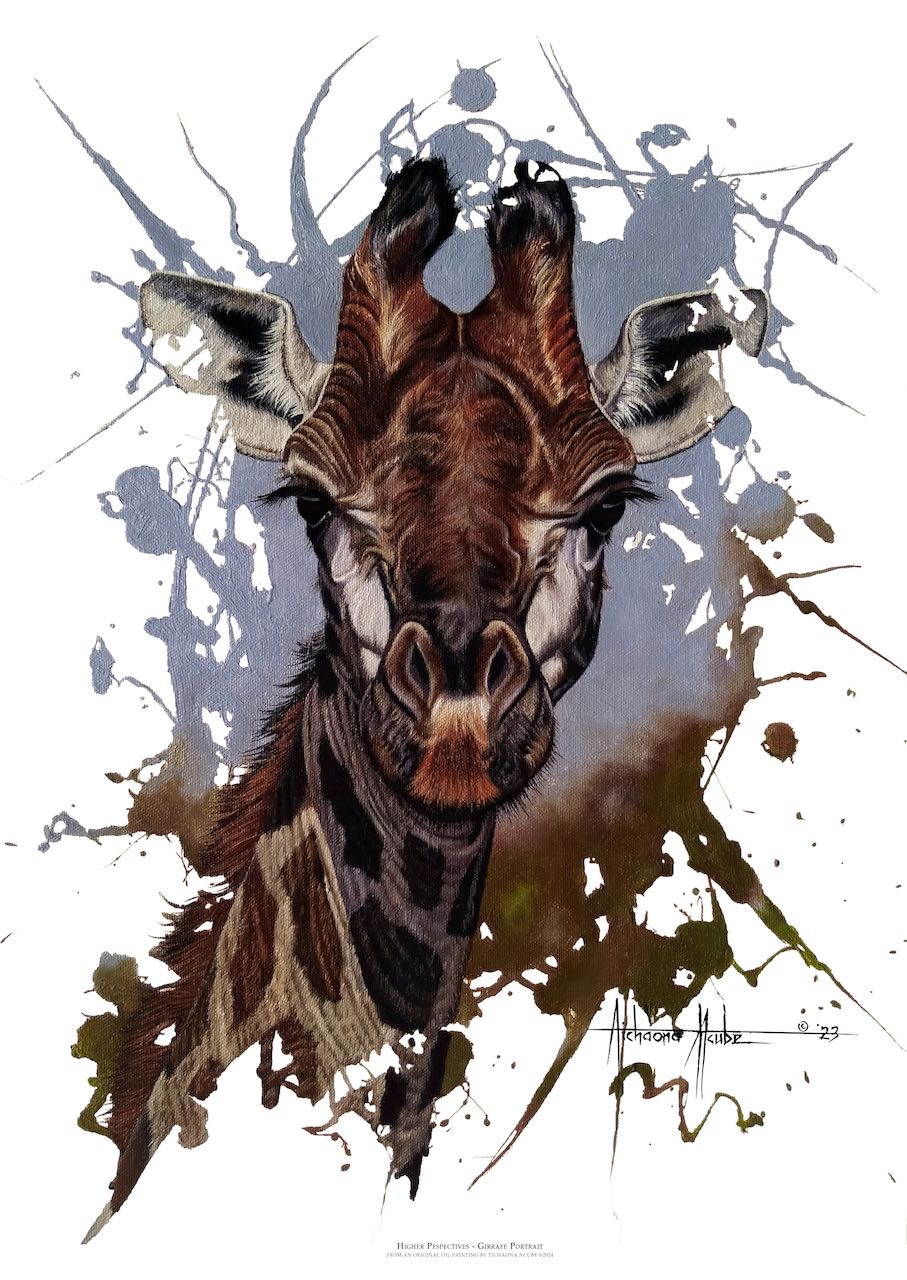 Higher Perspectives Giraffe Art Print