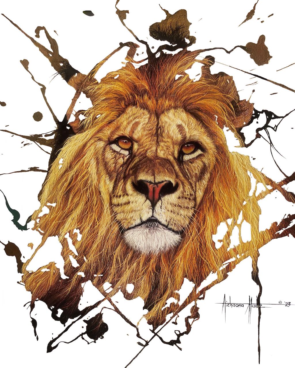 Acumen Lion Art Print