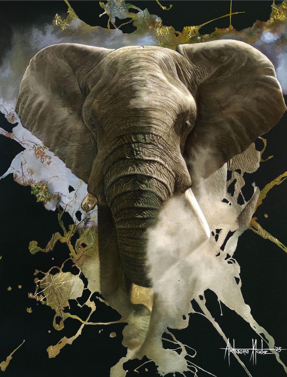 Untamed Gatsheni Elephant Art