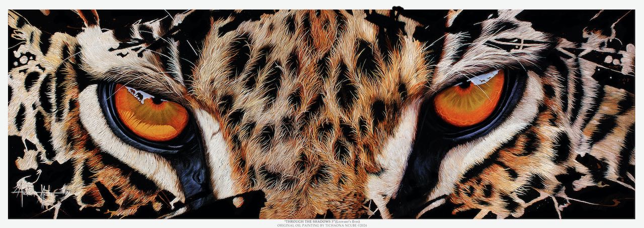 Leopard Eyes Wall Art