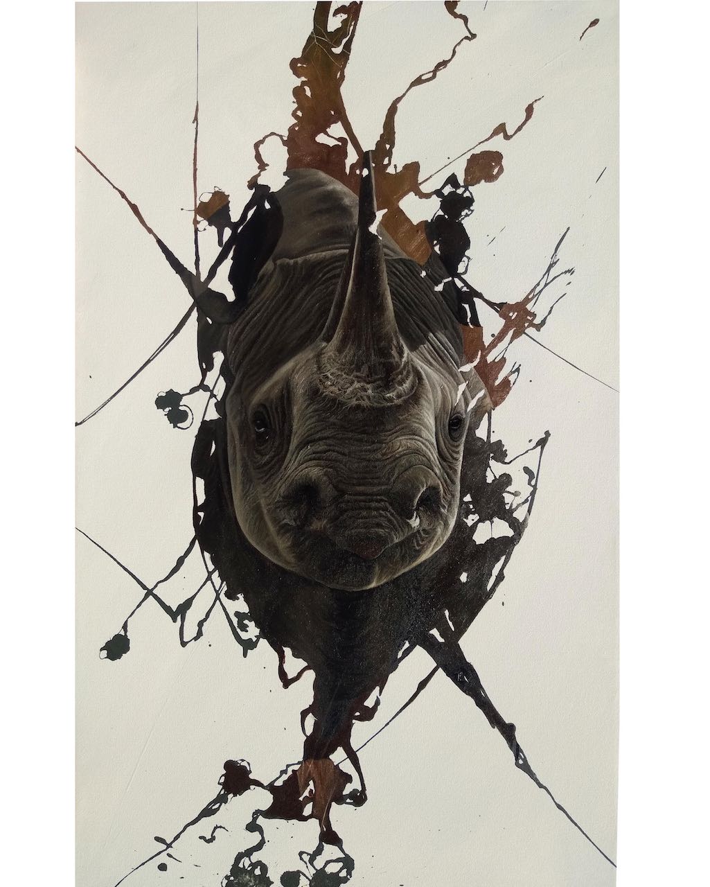 Uphondo Rhinoceros Art