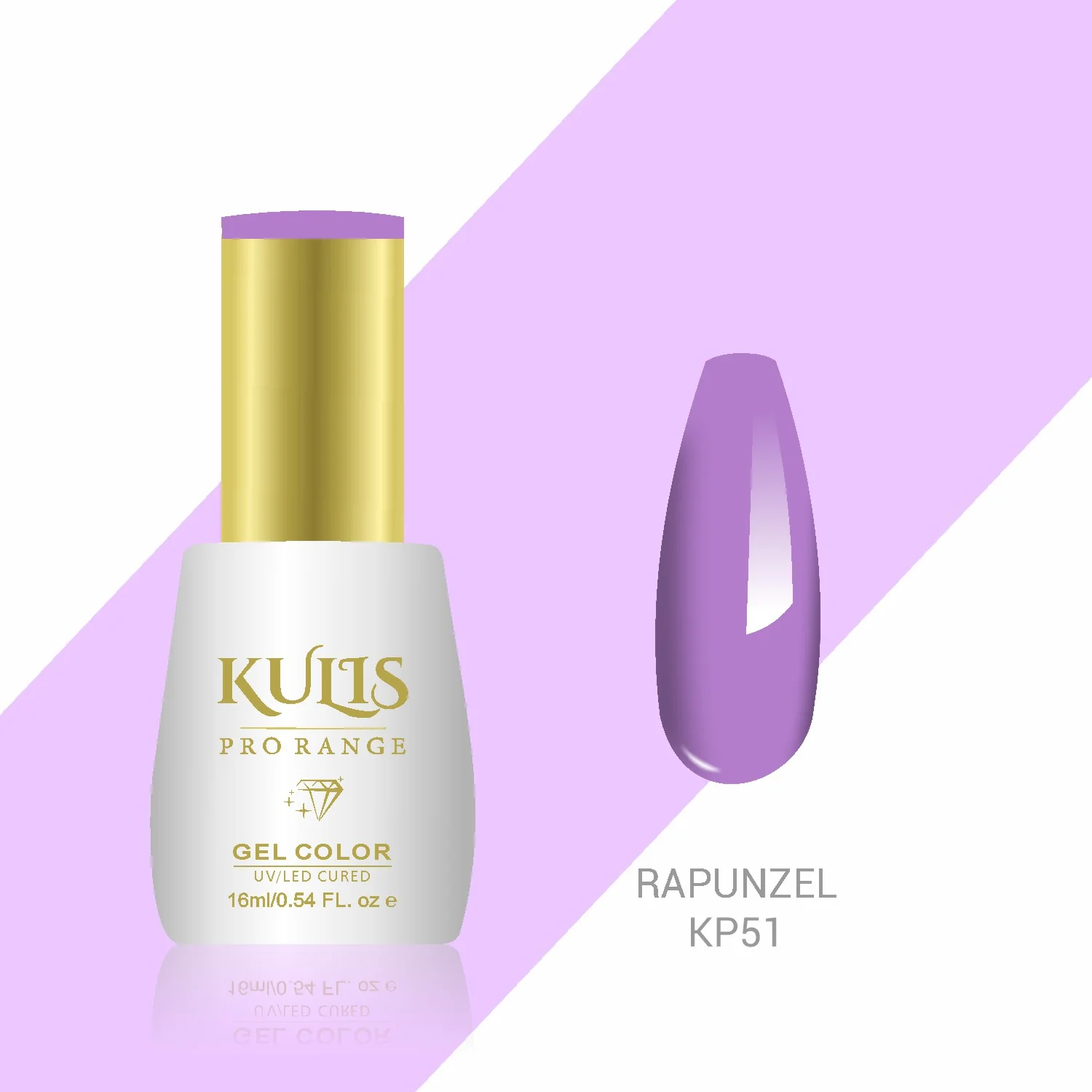 Kulis Pro Range Gel Polish - Rapunzel KP51