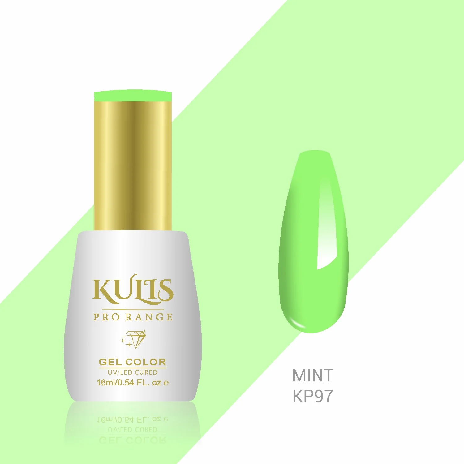Kulis Pro Range Gel Polish - Mint KP97