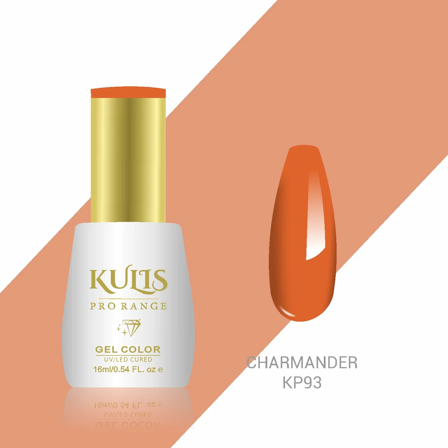 Kulis Pro Range Gel Polish - Charmander KP93