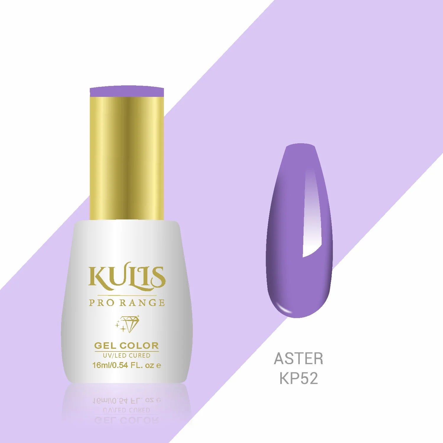 Kulis Pro Range Gel Polish - Aster KP52