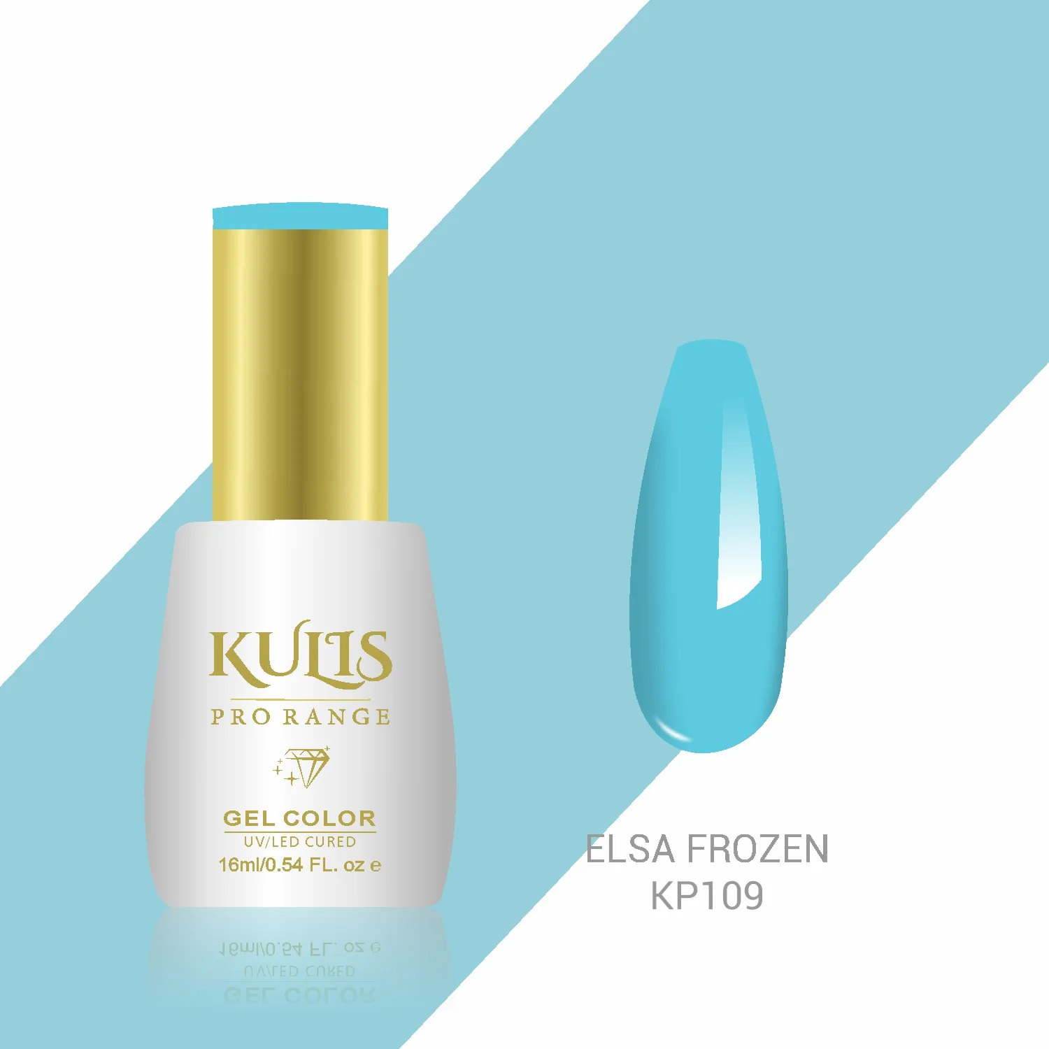 Kulis Pro Range Gel Polish - Elsa Frozen KP109