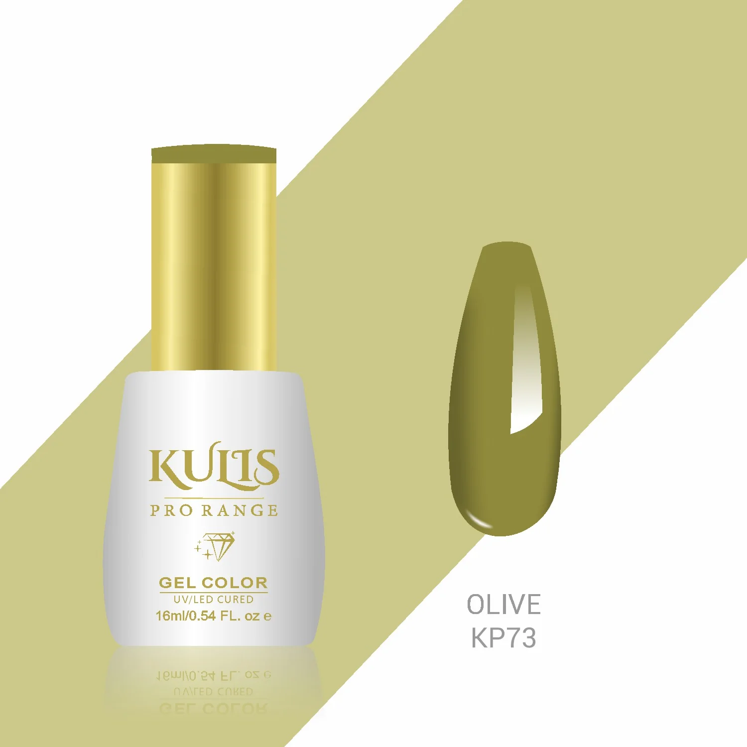 Kulis Pro Range Gel Polish - Olive KP73