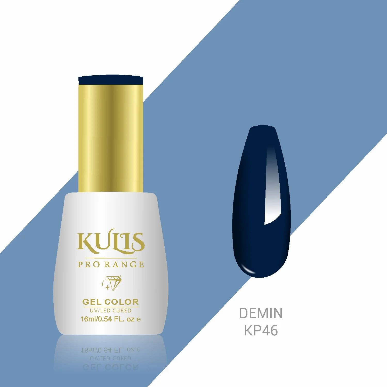 Kulis Pro Range Gel Polish KP46 - Demin 