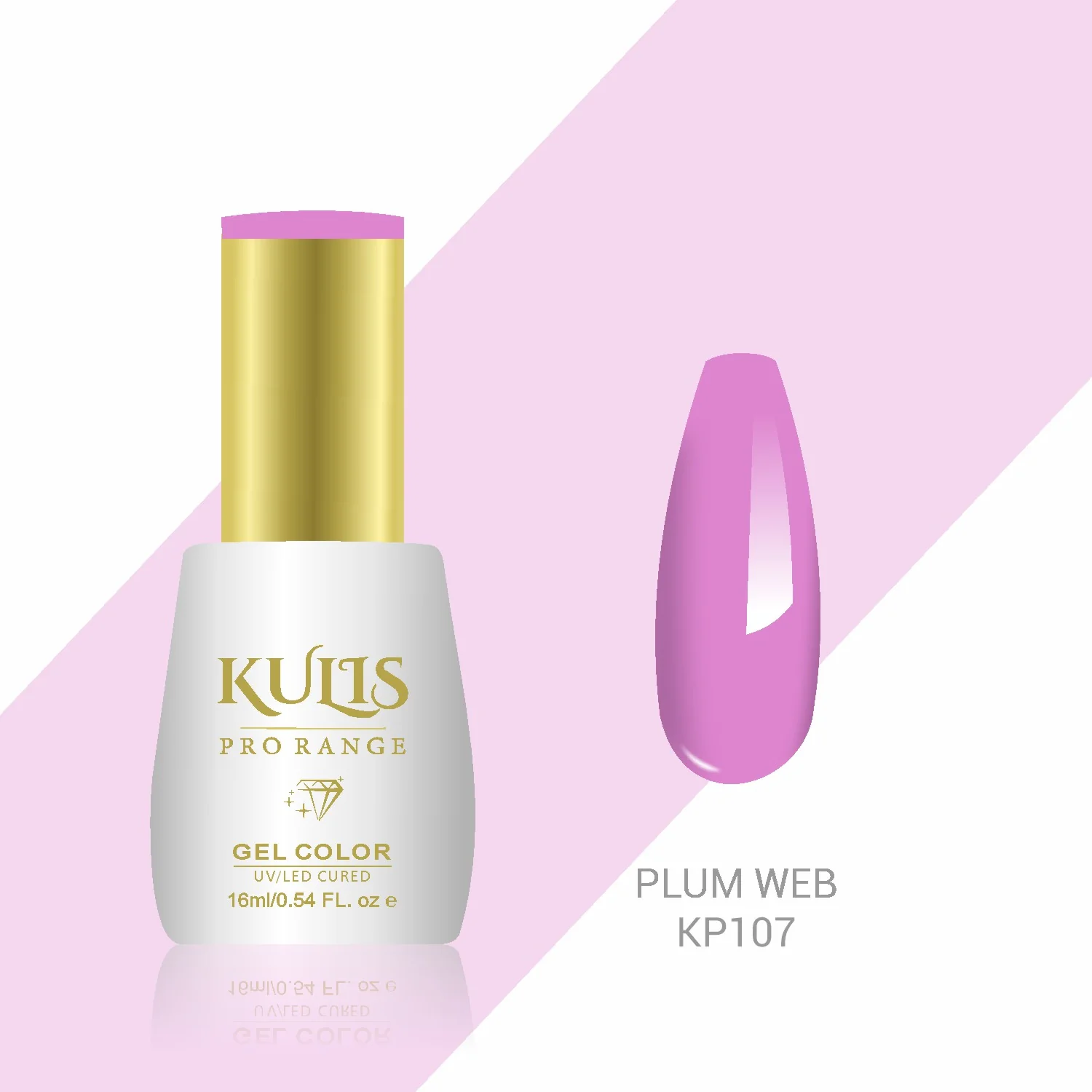 Kulis Pro Range Gel Polish - Plum Web KP107
