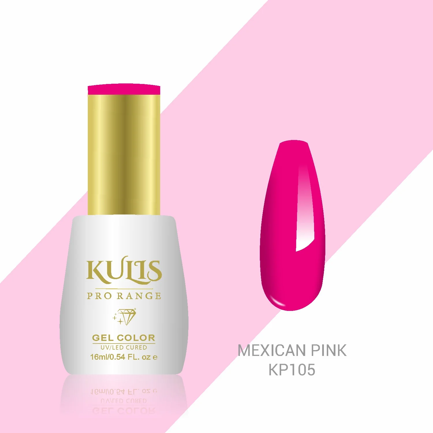 Kulis Pro Range Gel Polish - Mexican Pink KP105