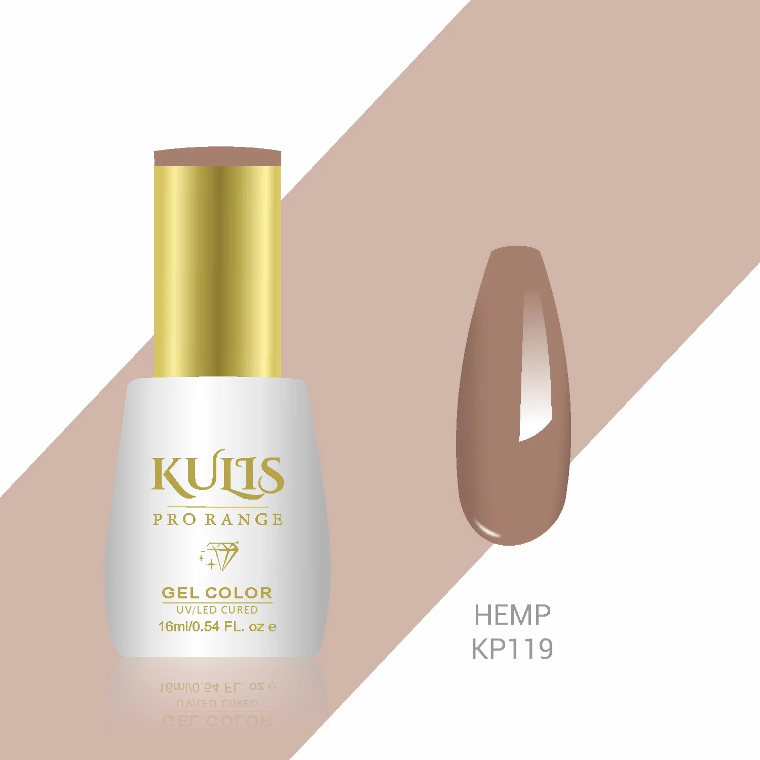Kulis Pro Range Gel Polish - HEMP KP119
