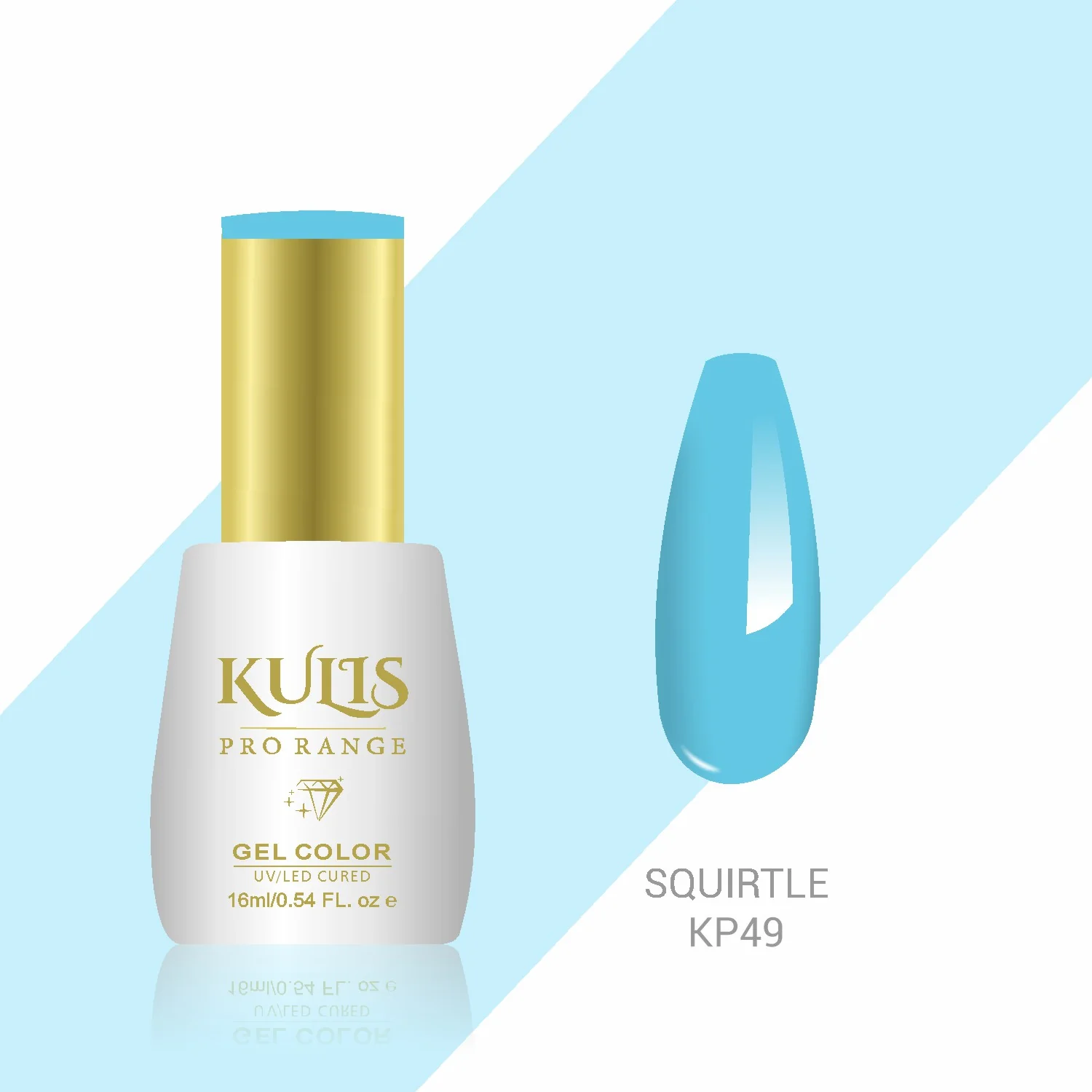 Kulis Pro Range Gel Polish KP49 - Squirtle