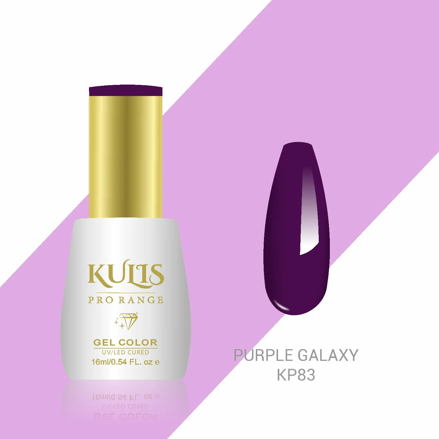 Kulis Pro Range Gel Polish - Purple Galaxy KP83