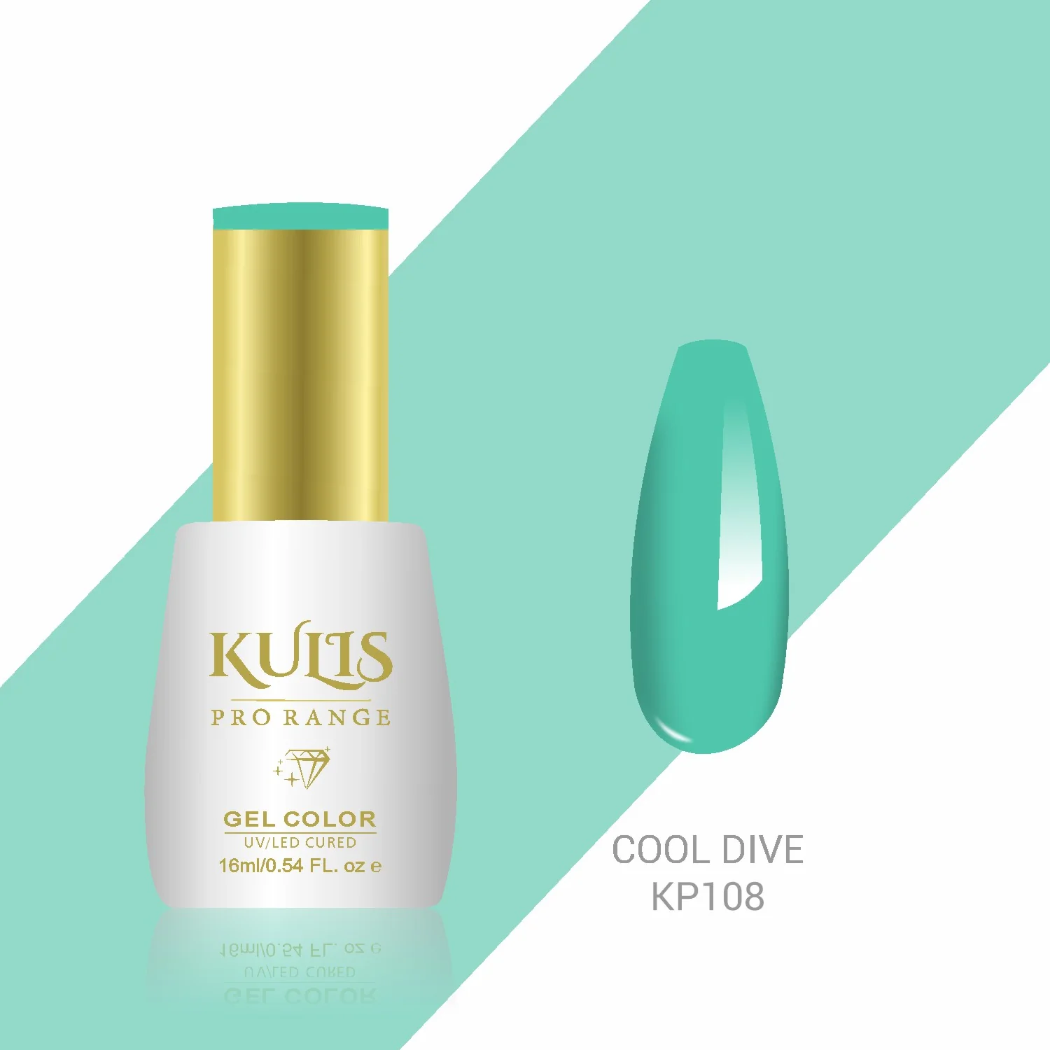 Kulis Pro Range Gel Polish - Cool Dive KP108