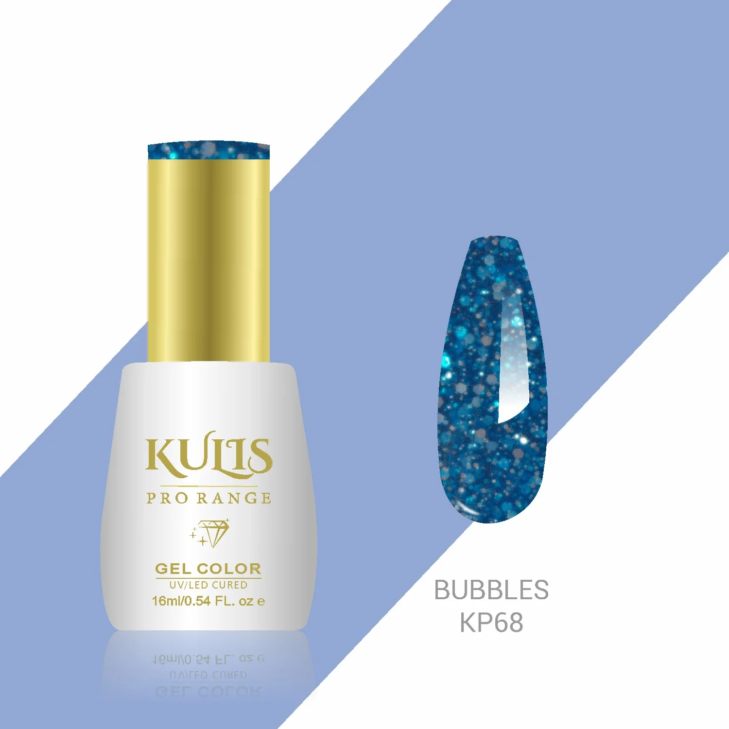 Kulis Pro Range Gel Polish - Bubbles KP68