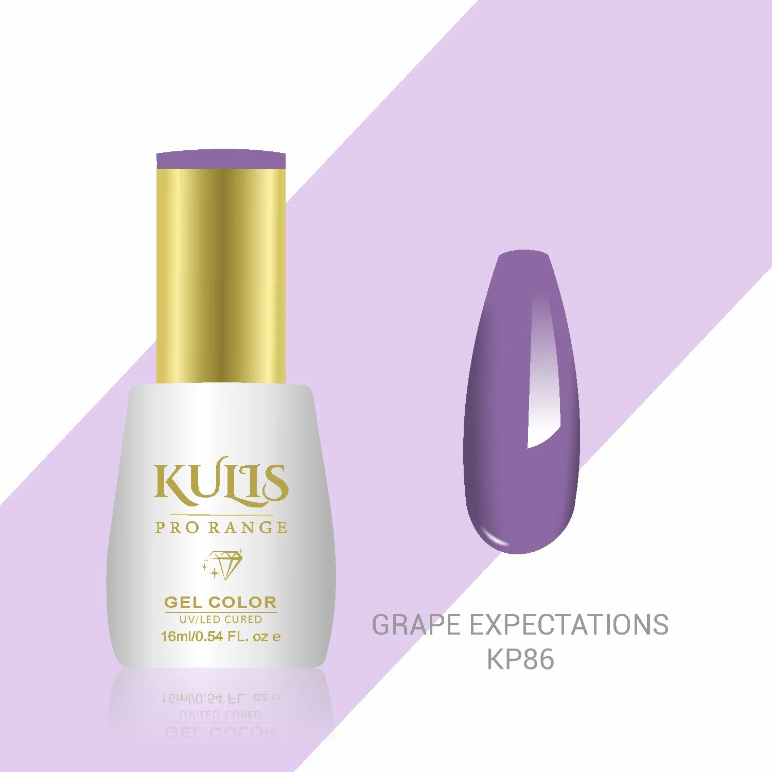 Kulis Pro Range Gel Polish - Grape Expectations KP86