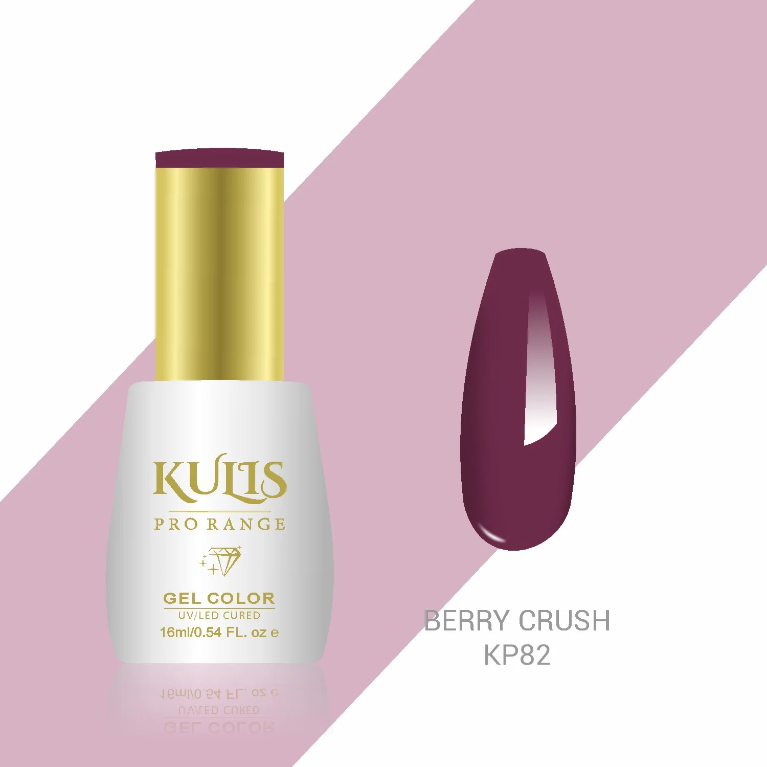 Kulis Pro Range Gel Polish - Berry Crush KP82