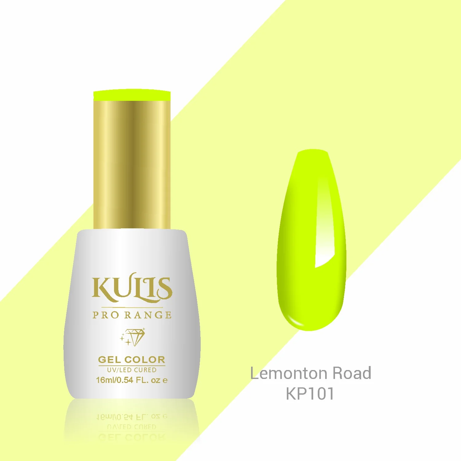 Kulis Pro Range Gel Polish - Lemonton Road KP101