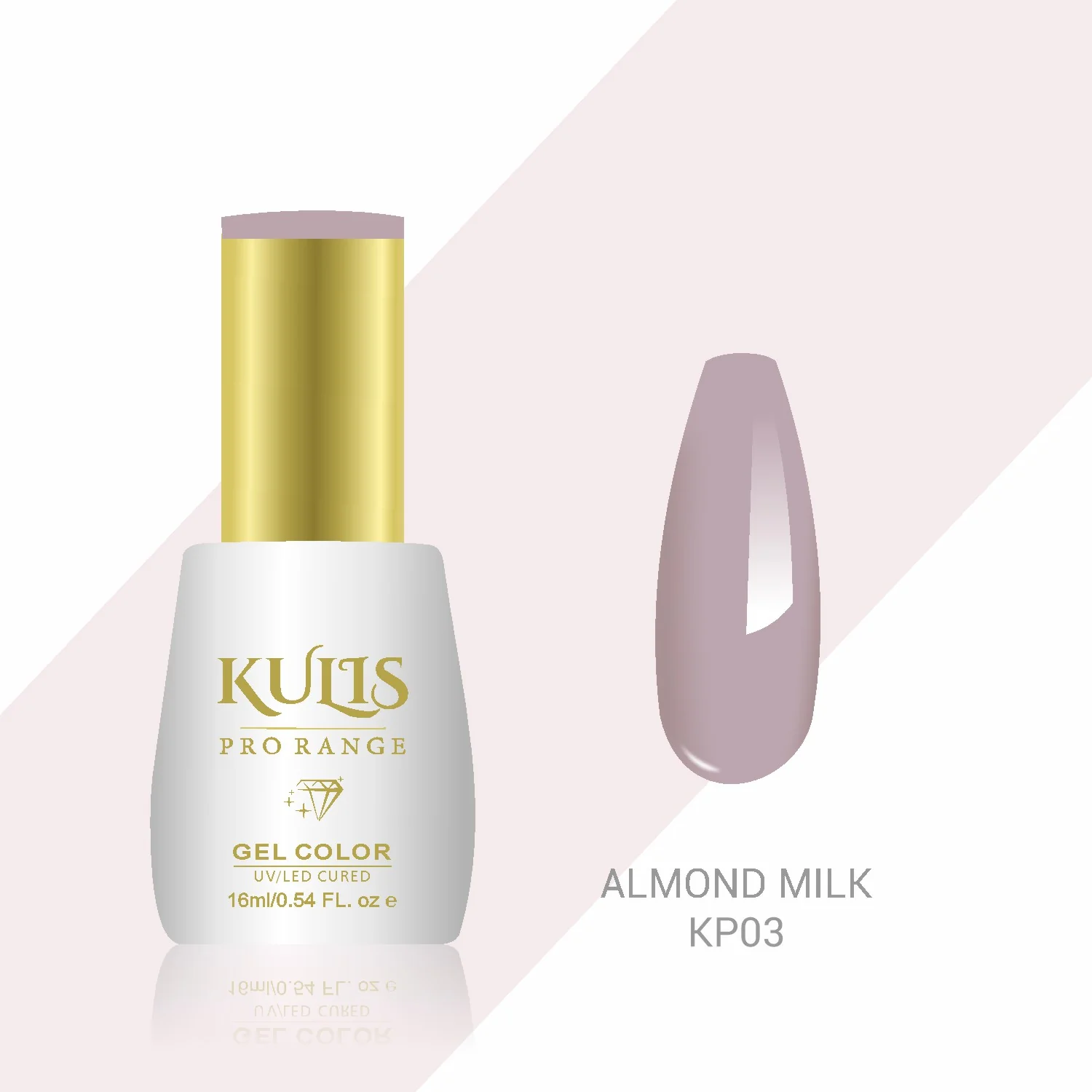 Kulis Pro Range Gel Polish KP03- Almond Milk