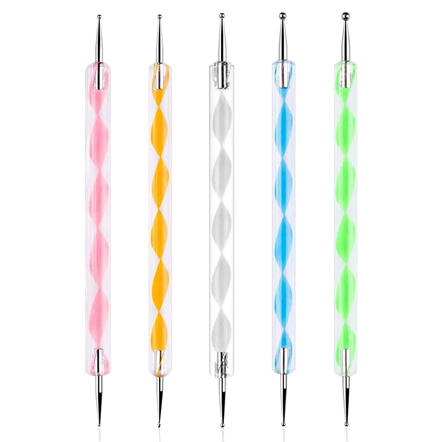 5PCS Nail Art Dotting Pen Set