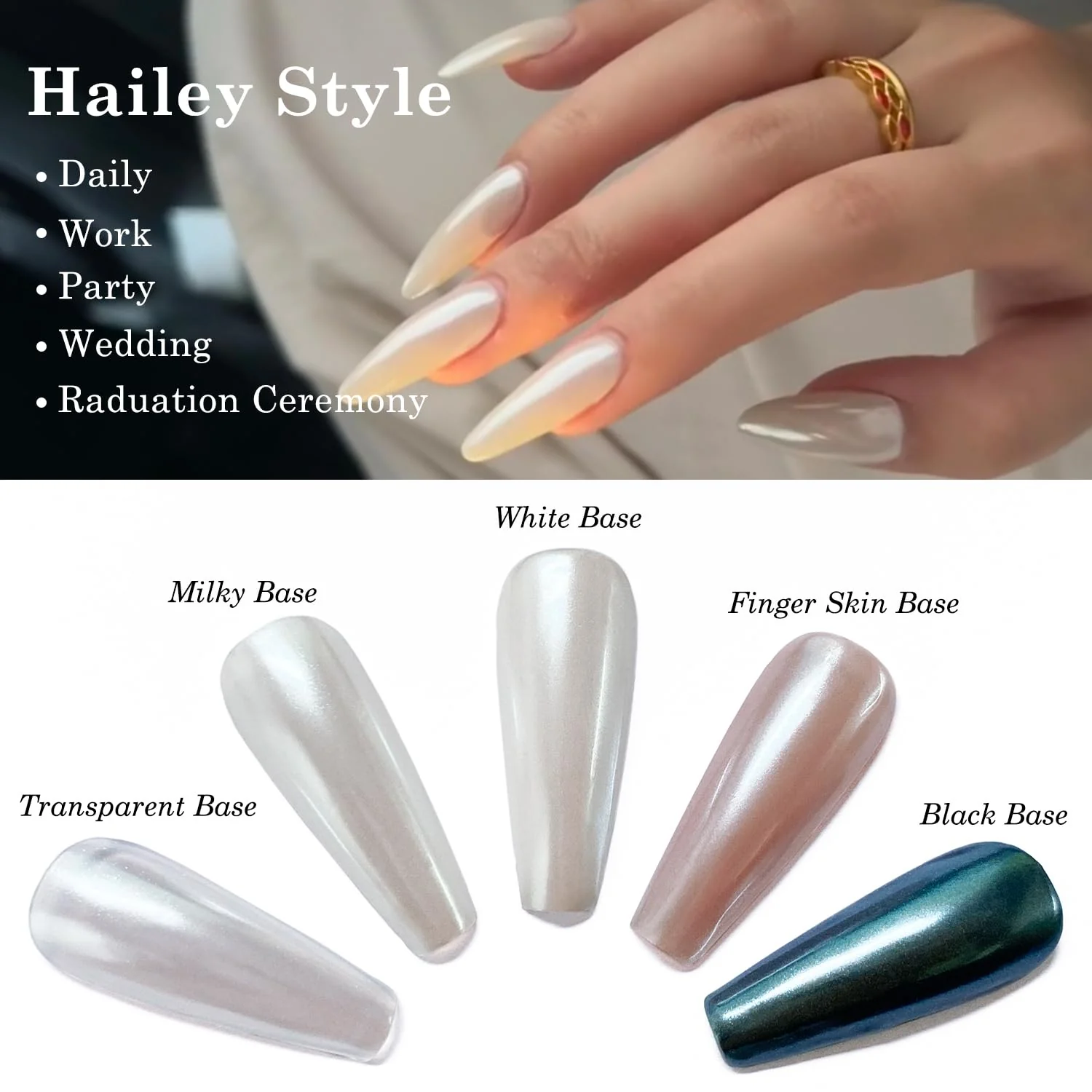 Pearl Chrome Nail Powder