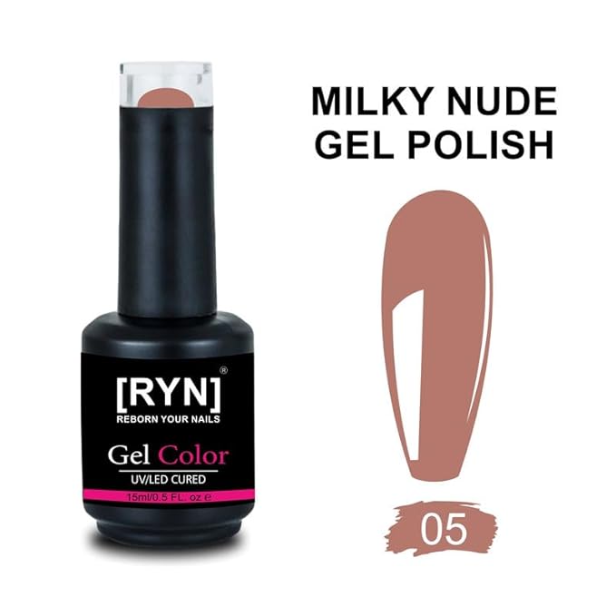 Kulis UV/LED Milky Nude Gel Nail Polish 15ml | Milky Base Color 15ml MB05