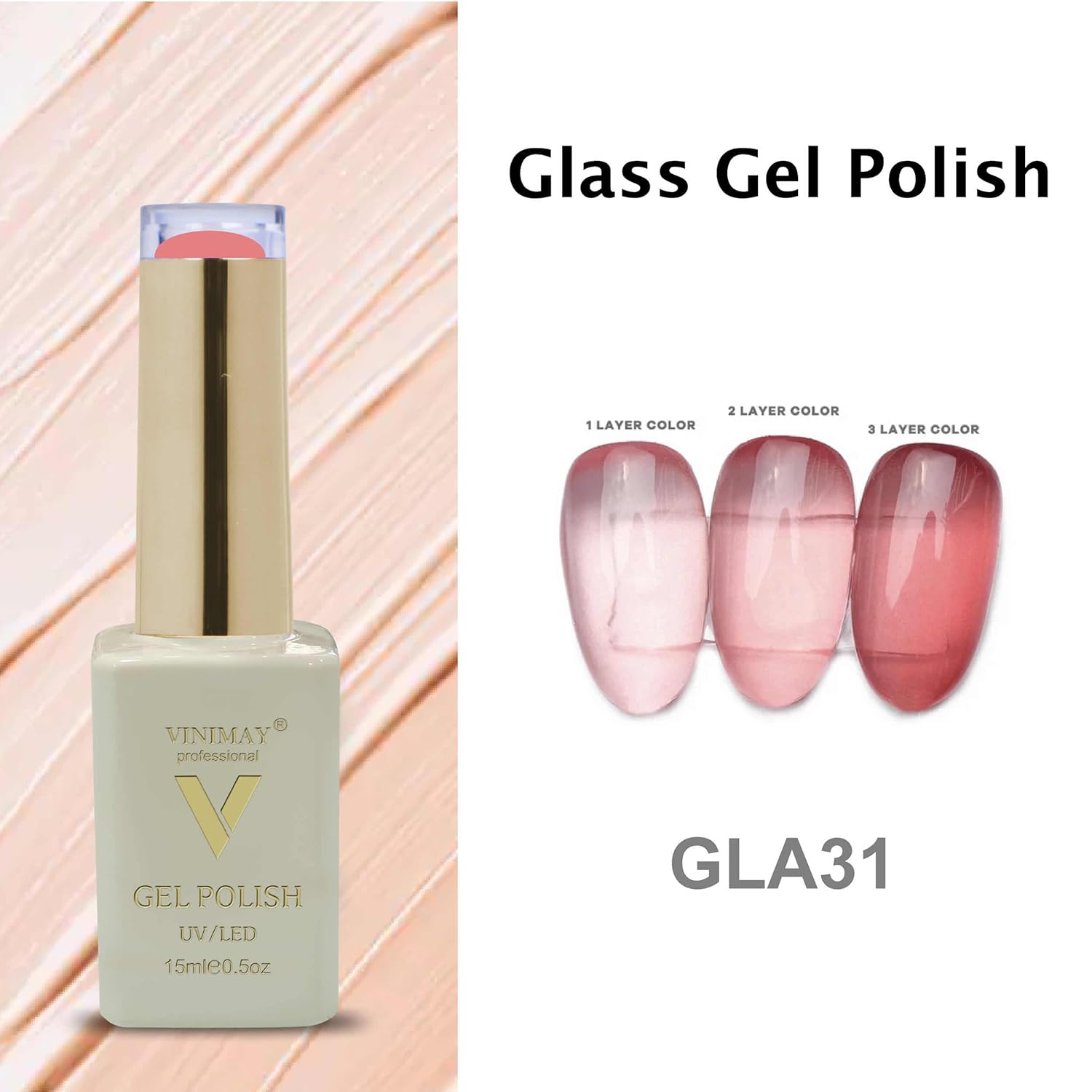 Vinimay Professional Jelly Gel Polish GLA31