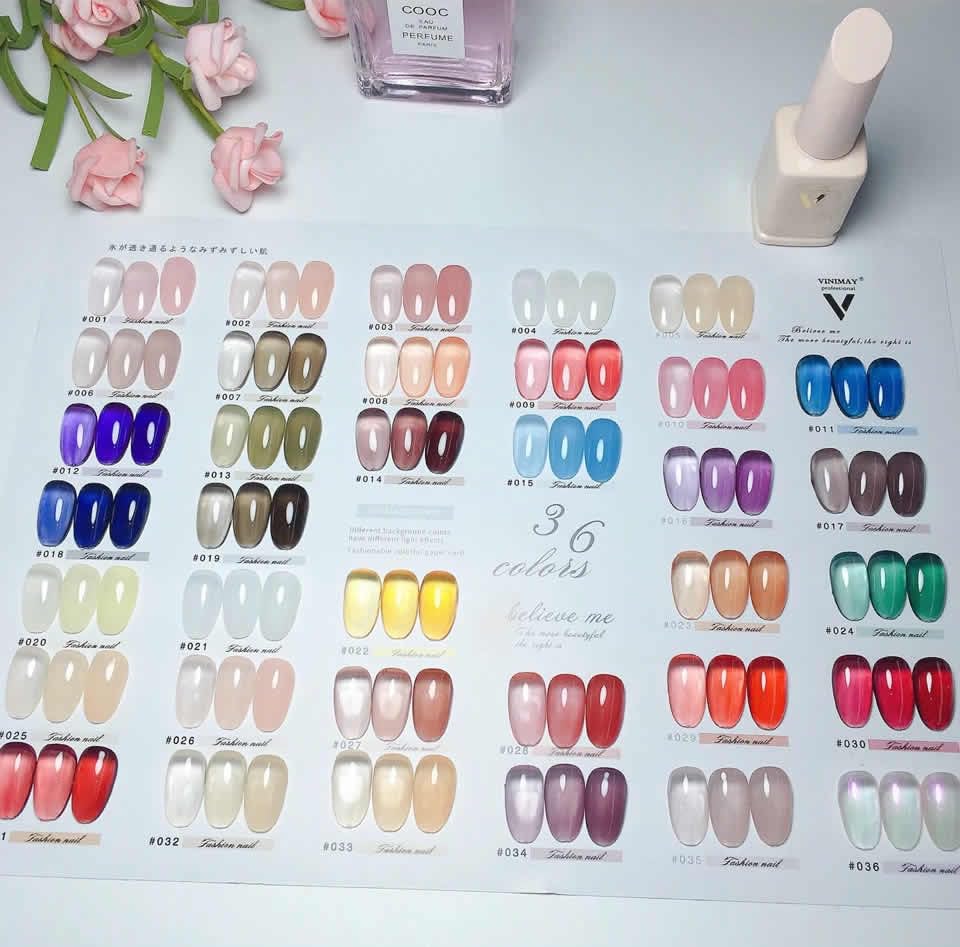 Vinimay Professional Jelly Gel Polish 01