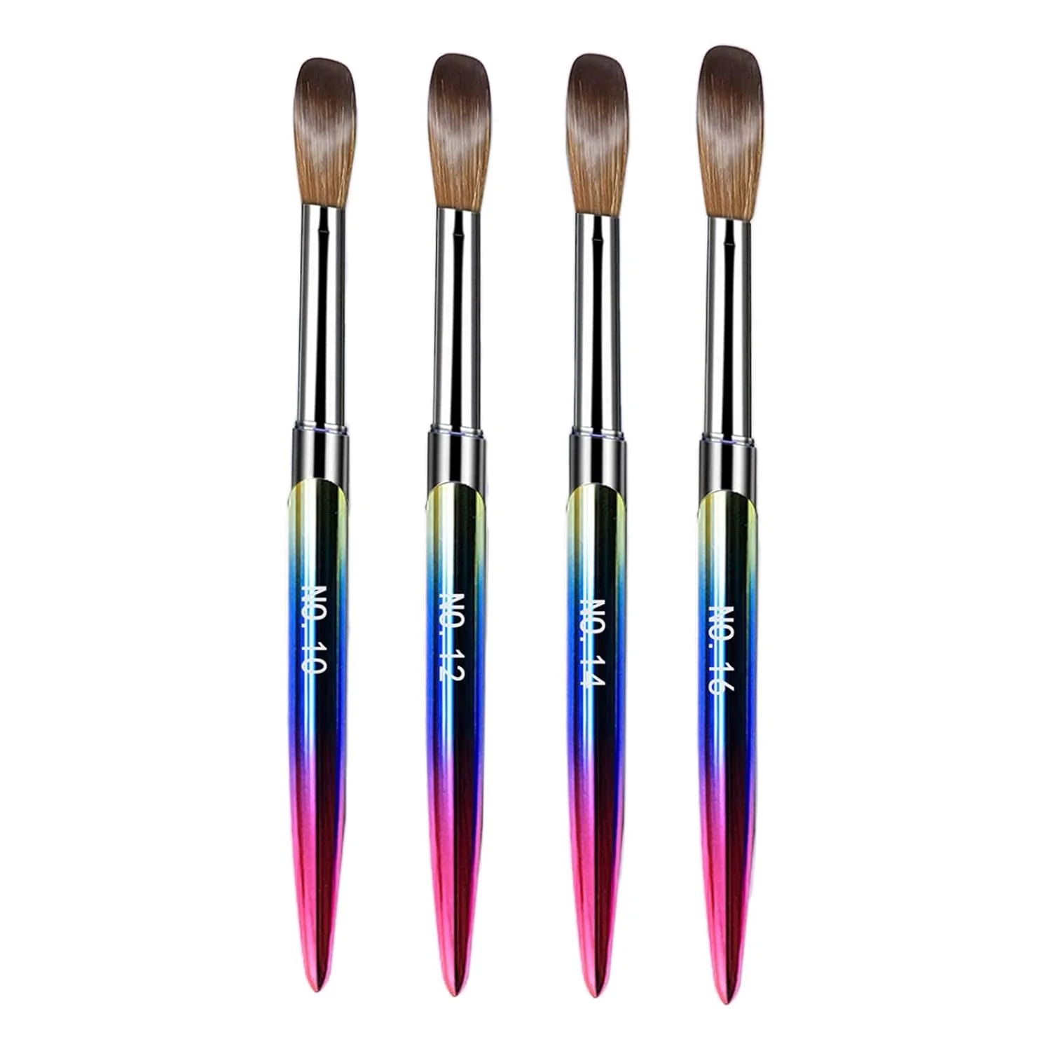 4-Piece Acrylic Brush Set