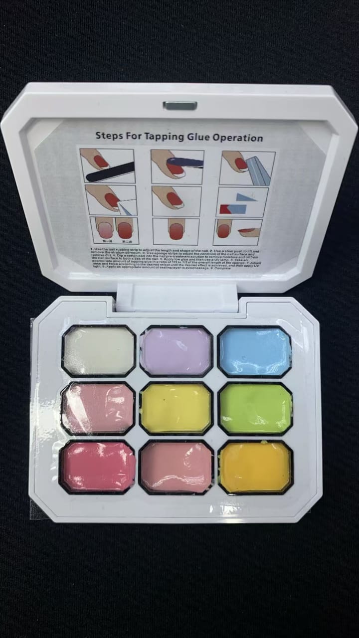 Pat Paint Nail Gel Set, Uv Led Curing Ombre Gradient Gel Polish