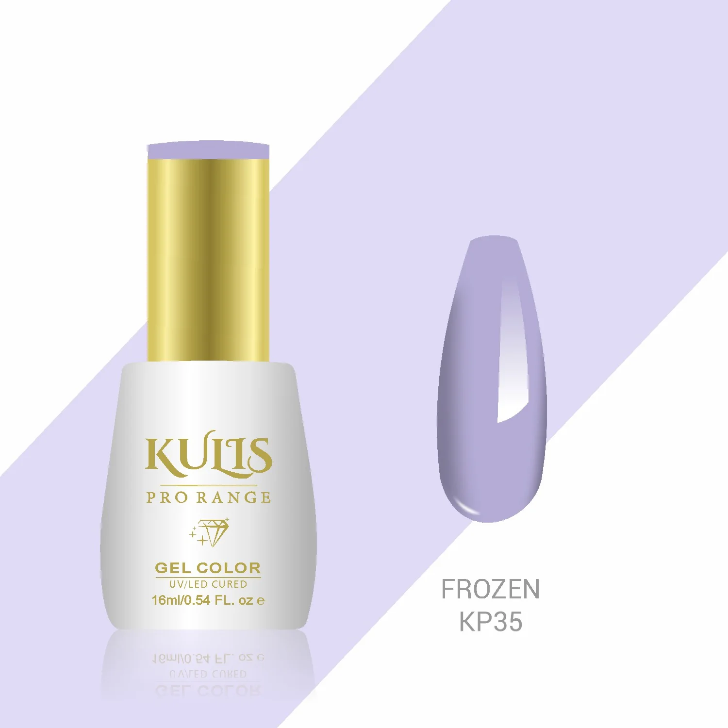 Kulis Pro Range Gel Polish KP35 - Frozen 