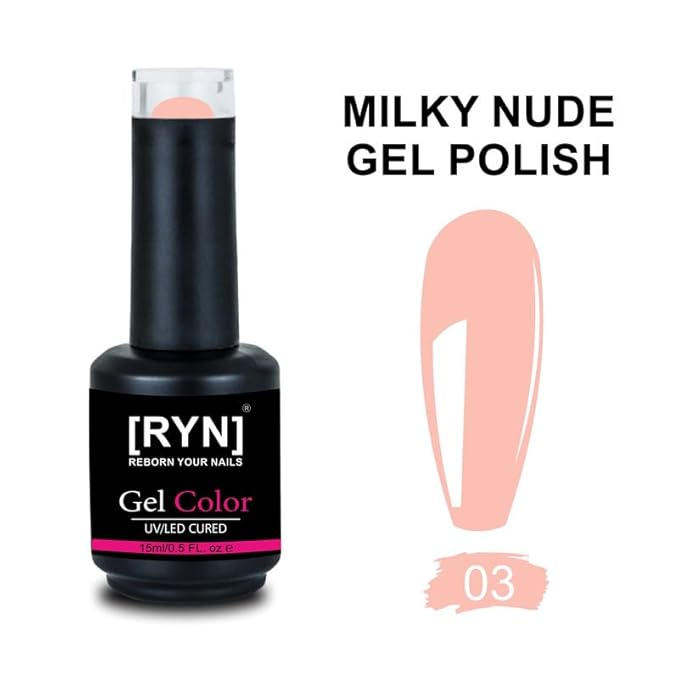 Kulis UV/LED Milky Nude Gel Nail Polish 15ml | Milky Base Color 15ml MB03