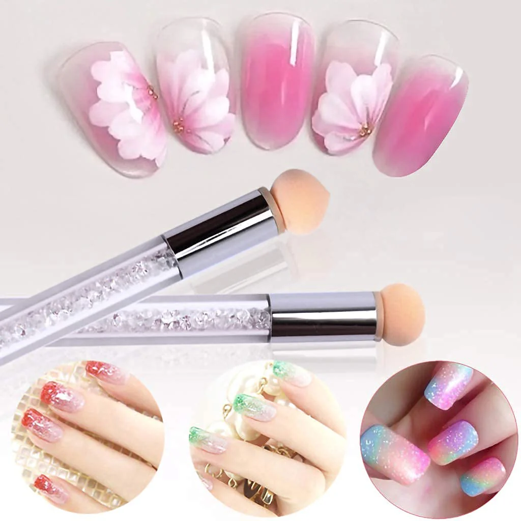 Nail Art Sponge Pen with 5 Refill Heads 