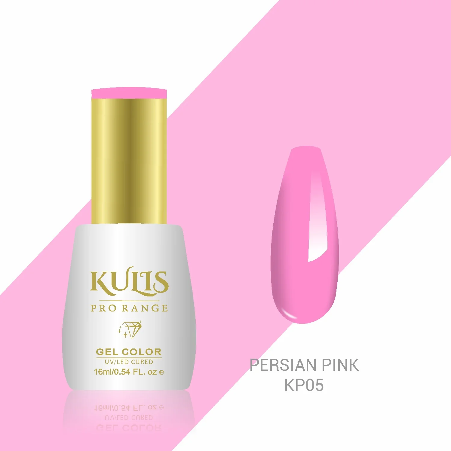 Kulis Pro Range Gel Polish KP05 - Persian Pink