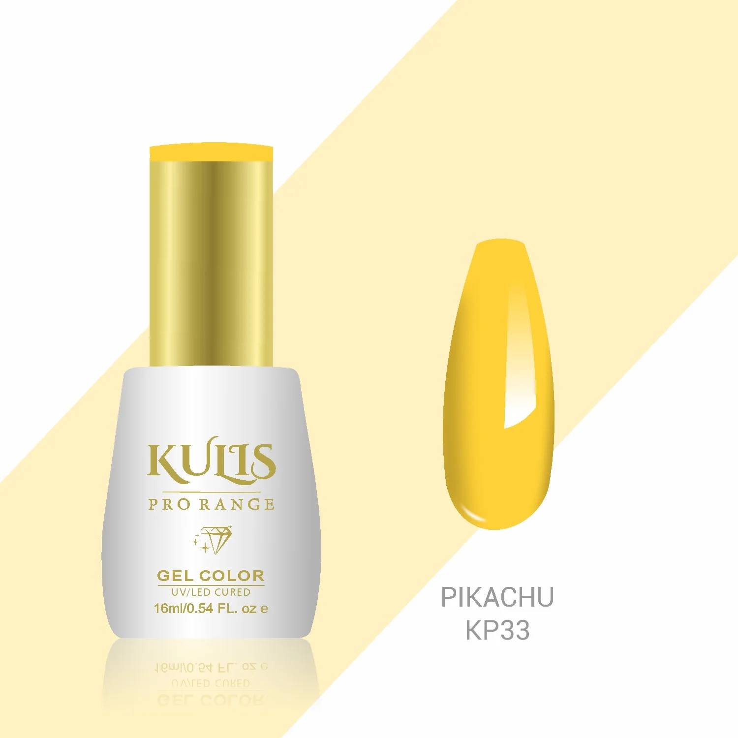 Kulis Pro Range Gel Polish KP33 - Pikachu 