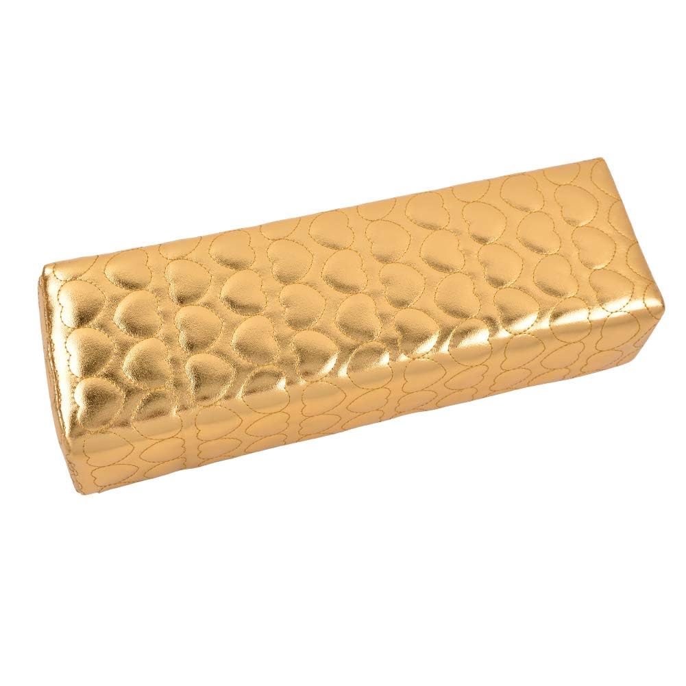 Gold Quilted Arm Rest Cushion