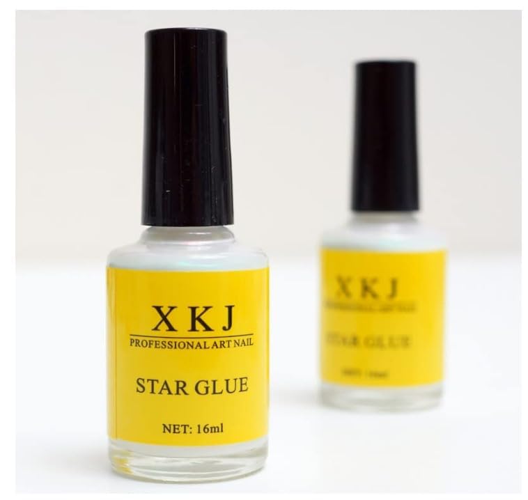 Star Glue Nail Art Glue, for Foil Sticker Nail Transfer Tips Decorations Adhesive 