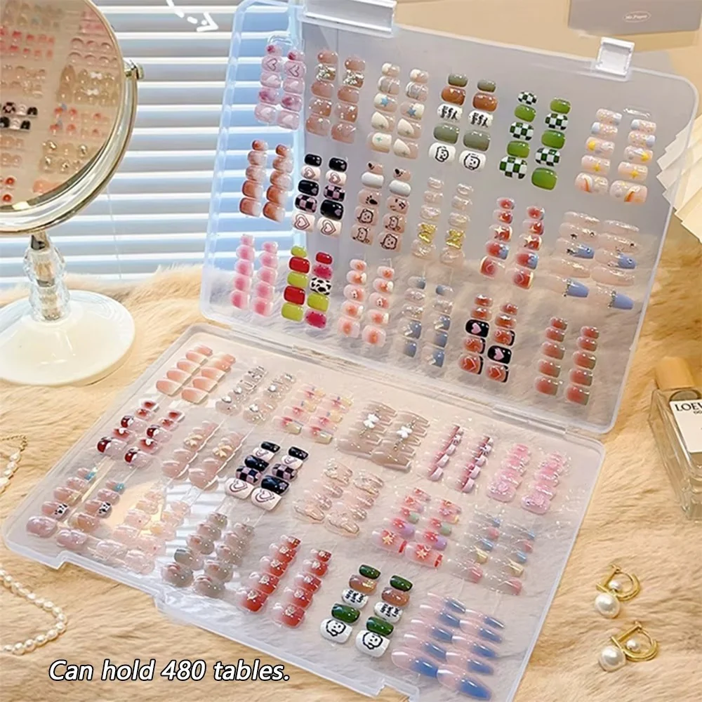 Nail Tips Display Storage Box