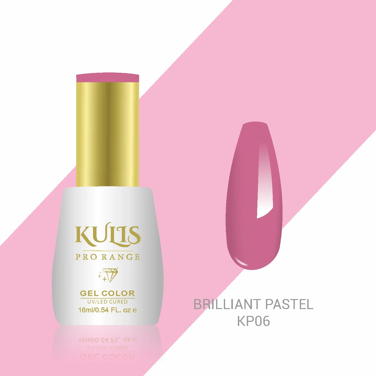 Kulis Pro Range Gel Polish KP06 - Brilliant Pastel