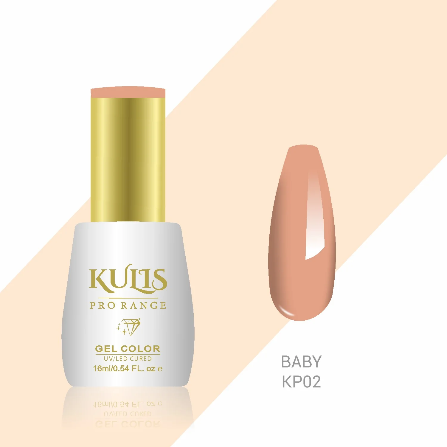 Kulis Pro Range Gel Polish KP02 - Baby 