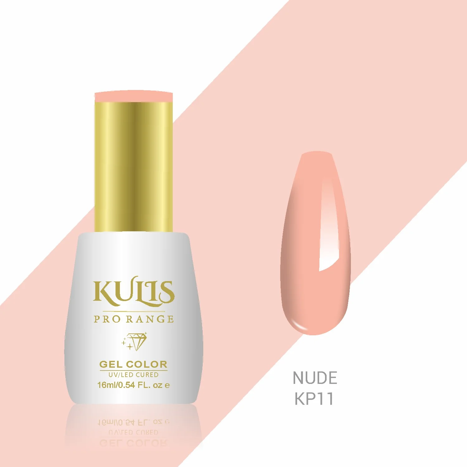 Kulis Pro Range Gel Polish KP11 -  Nude 