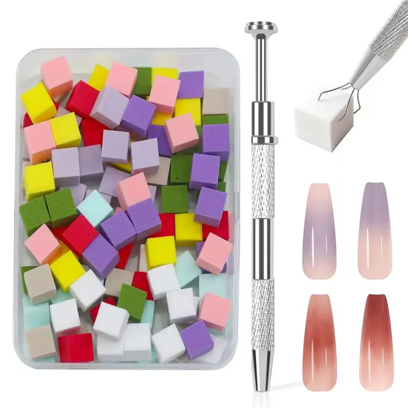 Ombre Sponge with Grab Clip