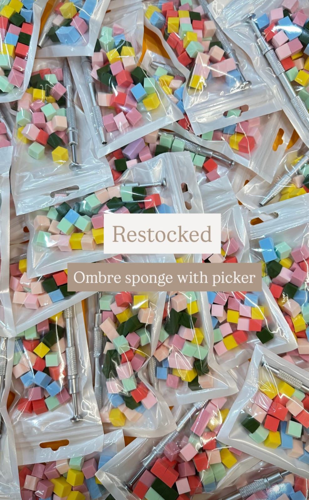 Ombre Sponge with Picker