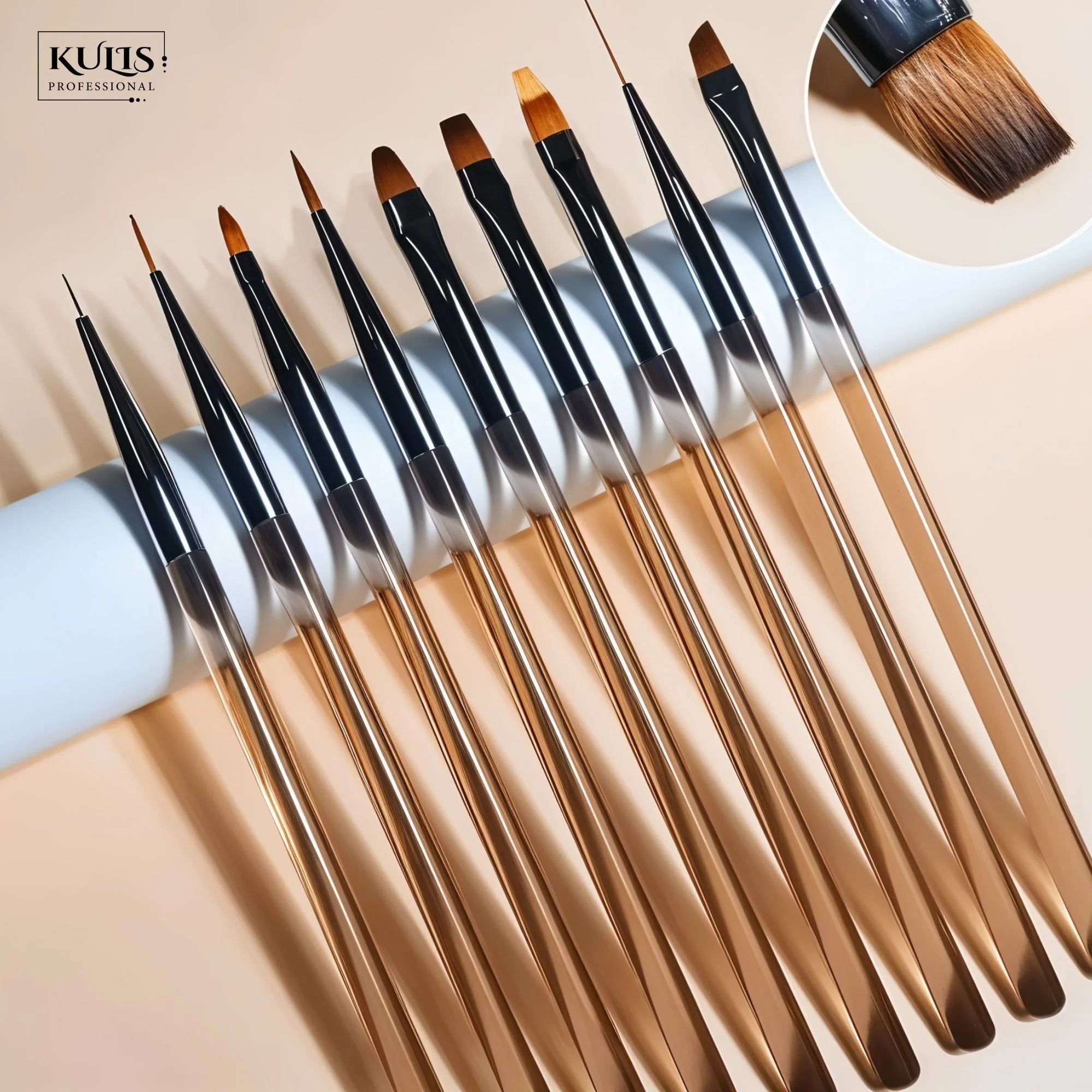 9IN1 Nail Art Brush Set