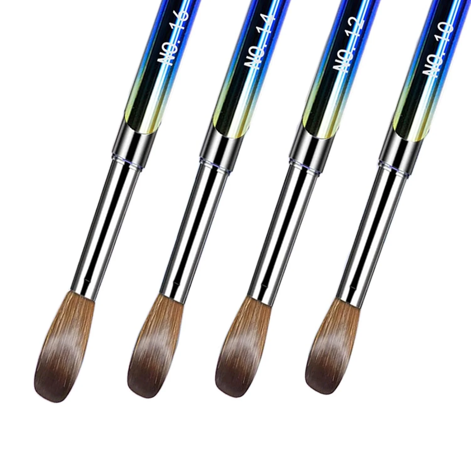 4-Piece Acrylic Brush Set