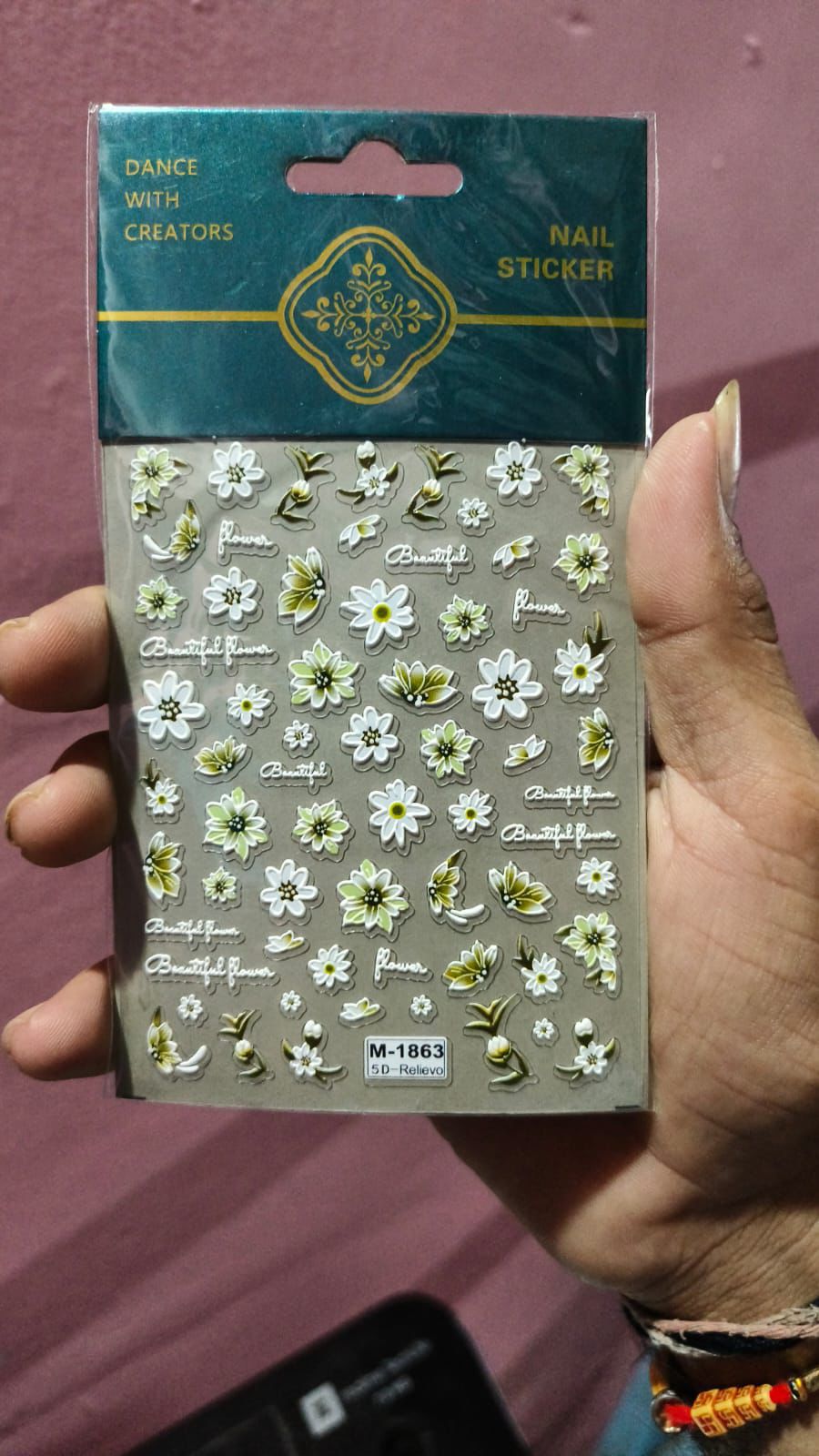 Floral Nail Stickers