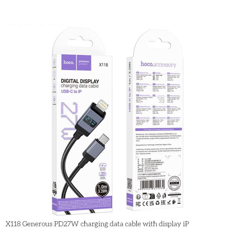 Hoco X118 charging and data cable 