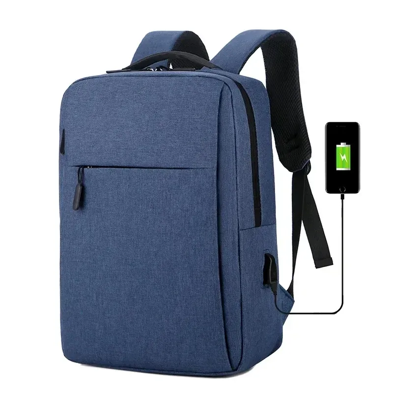 15.6 BLUE BACKPACK BAG