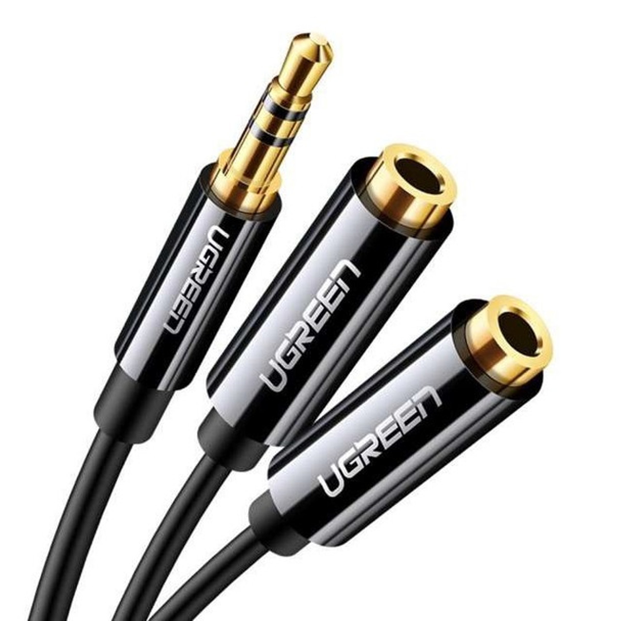 UGREEN Audio Cable Splitter 3.5mm male to 2 female 3.5mm Braid